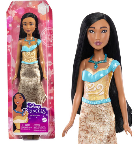 Disney Princess - Pocahontas - 30 Cm De Alto - Mattel - 