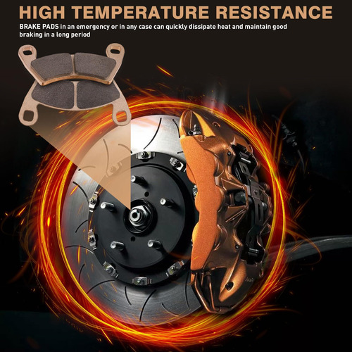 Pastillas De Freno Sinterizadas Para Polaris Rzr Xp 1000 Eps