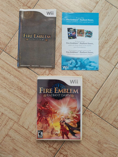 Fire Emblem Juego Raro En Plataforma Wii. Original Completo 