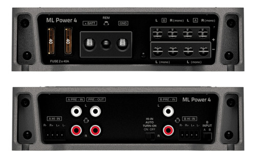 Módulo Amplificador Hertz Ml Power4 1000w 4 Canais Italiano