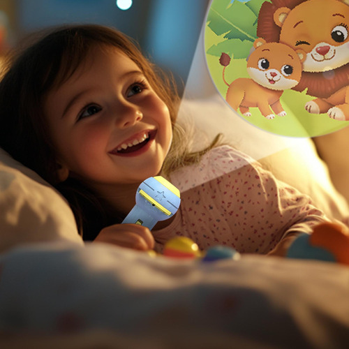 Torch Del Proyector De Linterna Para Niños La Linterna Del P