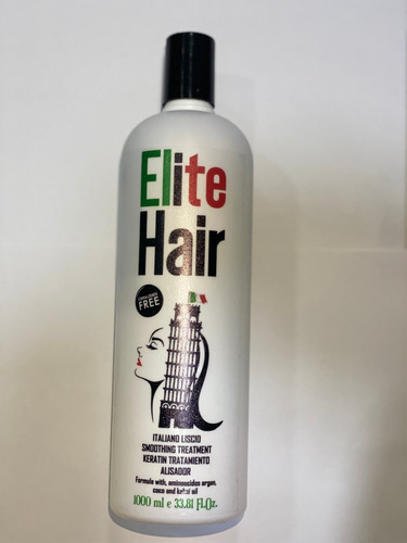 Alisado Elite Hair Orgánica Con Aminoácido 1000ml 