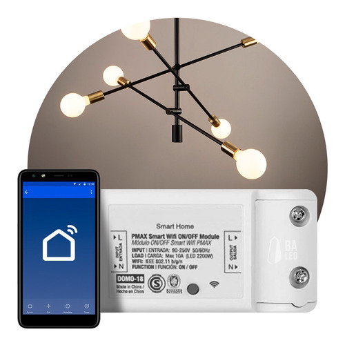 Interruptor Inteligente Smart House Wifi Dm-18 Domotica