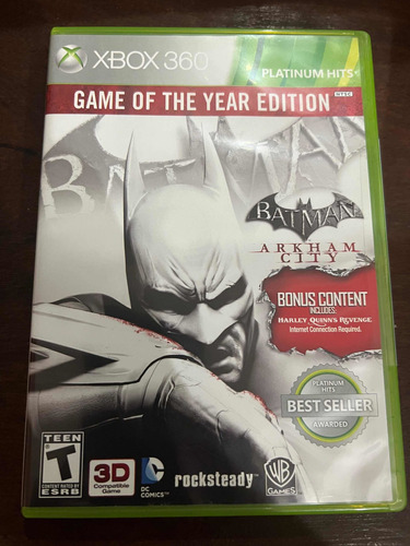 Batman Arkham City Goty(xbox 360. Fisico)