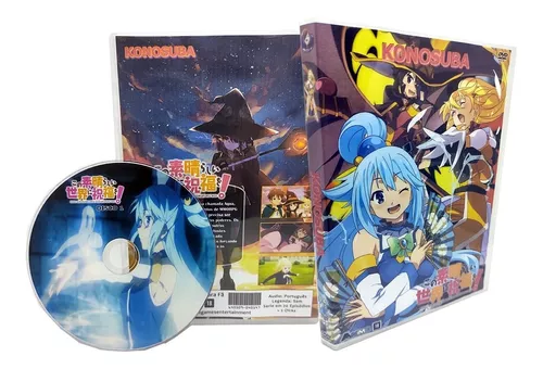 Imagem do DVD/BD do filme de KonoSuba