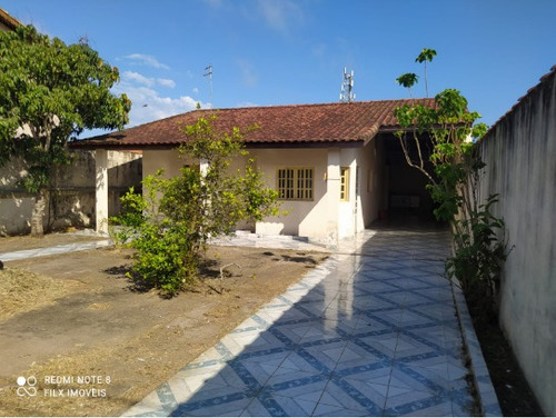 Imagem 1 de 14 de Abaixou O Preço - Casa Com Quintal E Espaço Para Piscina Ficando Lado Praia Em Itanhaém Sp | Aceita Financiar!
