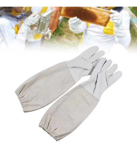 Paquete De 2 Guantes De Apicultura, Puños De Apicultura, L