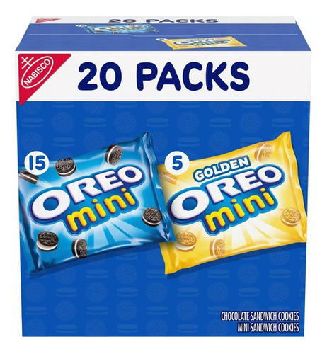 Nabisco Oreo Mini Mix - 1oz/20ct Galletas