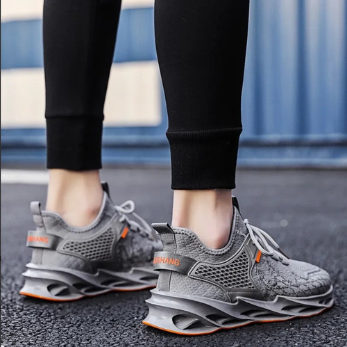 Zapatillas De Tenis Transpirables Informales Y Cómodas Para Correr Al Aire Libre Para Hombre