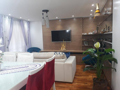 Apartamento Com 3 Dormitórios À Venda, 75 M² Por R$ 415.000 - Jardim Nova Taboão - Guarulhos/sp - Ap14605
