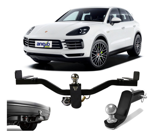 Engate Porshe Cayenne 2019 A 2022 Tração 700kg Kit Removível