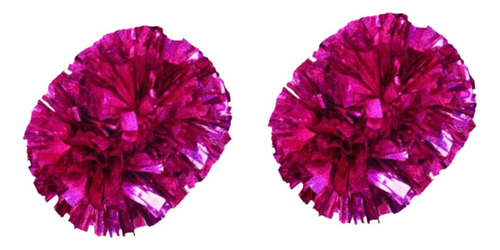 3 X 2 Piezas De Pompones De Animadoras, Pompones Brillantes