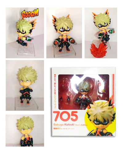 Figura Nendoroid De Bakugo Katasuki / My Hero Ac (importado)