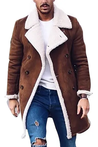 comprar Chamarra For Hombre En Imitación De Gamuza Laminada Shaker