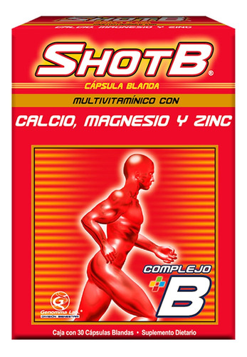 Shot-b Multivitaminico Caja X 30 Capsulas