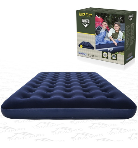 Colchon Inflable 2 Plazas Bestway 67002 Camping Cuota