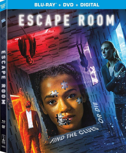 Escape Room Sin Salida Pelicula Blu-ray + Dvd + Dig Hd