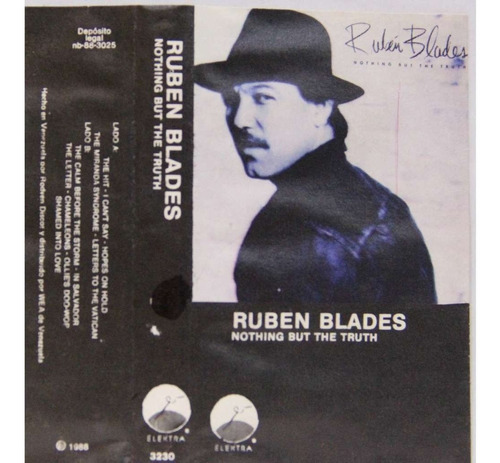 Cassette - Ruben Blades / Nothing But The Truth. Album 1988
