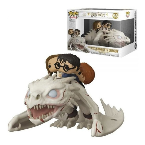 Funko Harry, Hermione E Ron Riding Gringotts Dragon 93