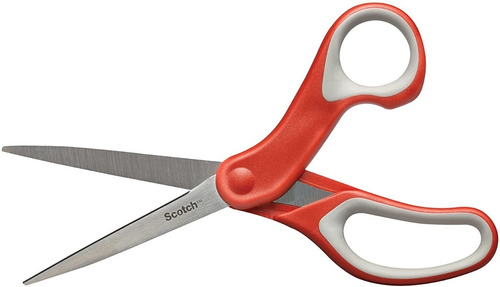 2 Tijeras Scotch® Grande 8 Pulgadas 20cm Multiuso Acero Inox