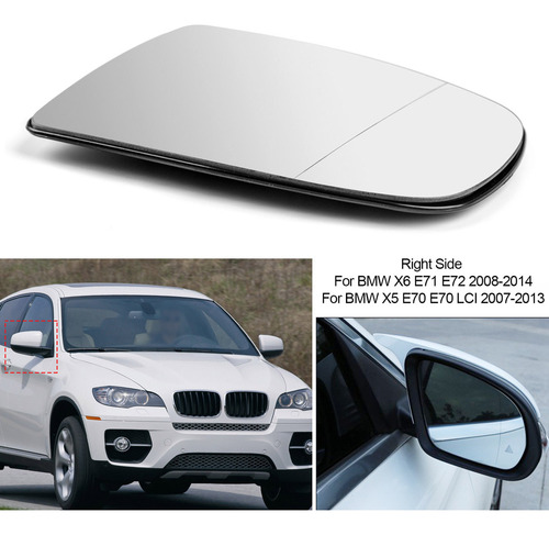 Mz Espejo Retrovisor Derecho Con Calefacción For Bmw X5 X6