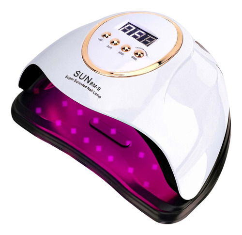 Cabina Para Uñas 280 W Pro 66 Uv Led Uso Profesional Crazy F