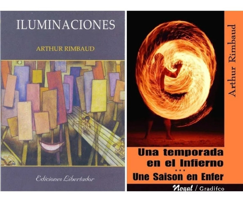 Lote X 2 Libros - Temporada + Iluminaciones - Rimbaud 
