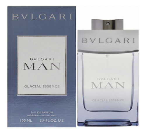 Bvlgari Man Glacial Essence For Men Eau De Parfum Spray, 3.4