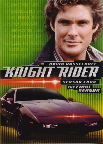 Knight Rider El Auto Increible Cuarta Temporada 4 Cuatro Dvd