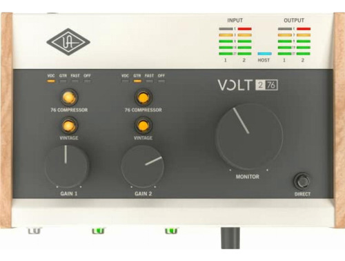 Pacote de estúdio Ua Volt 276 para gravação, podcasting e