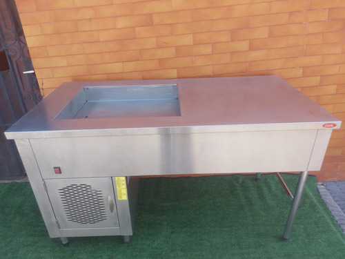 Mesa Inox Self-service 0r Refrigerado Richold Codimentadora (Usado)