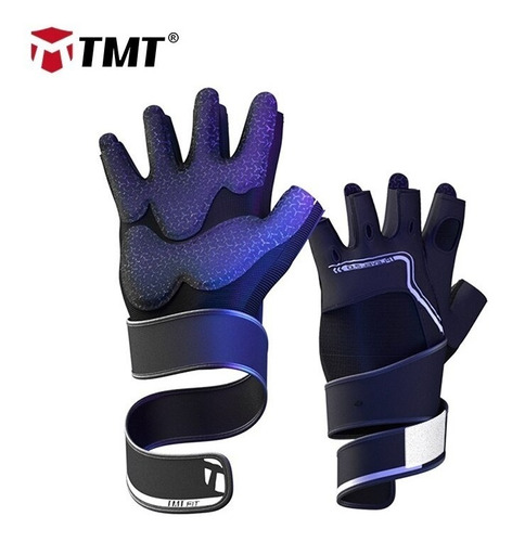 Imagen 1 de 6 de Guantes Gym Tmt W71 Profesionales Antideslizantes