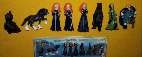 Coleccion Brave Valiente Grezon Tipo Kinder 8 Figuras (Usado)