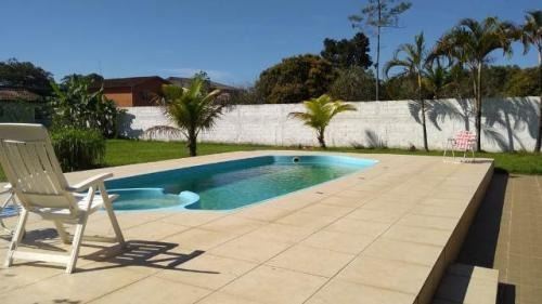 Chácara Avarandada Com Área Gourmet E Piscina Em Itanhaém Sp