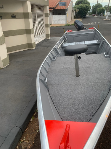 Com Carretinha E Motor Yamaha 25hp
