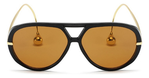 Gafas De Sol De Gran Tamaño Con Degradado Uv400 Para Mujer