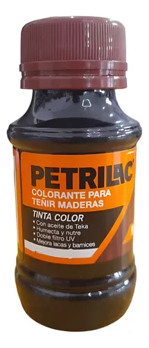 Colorantes Para Teñir Maderas Colores Petrilac - 60cc Color Roble Oscuro