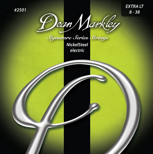 Encordoamento Guitarra Dean Markley 2501 Nickel Steel 08-38