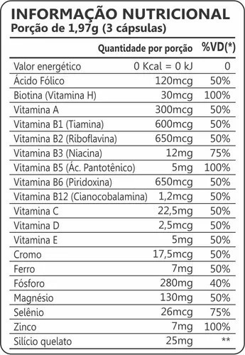 Hairskin Men Maxinutri Nutrição Capilar - 90 Comprimidos Sabor Neutro