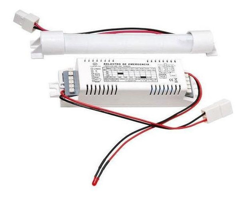 Balastro Emergencia Con Batería 4.8v 1.8ah 1x18/36w T8 90m