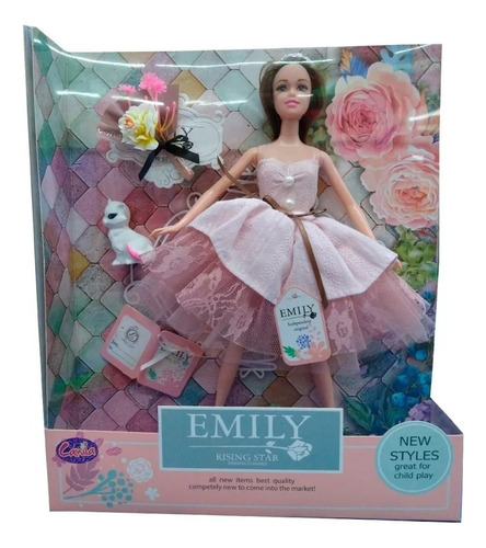 Muñeca Emily C/accs Coleccion 5672