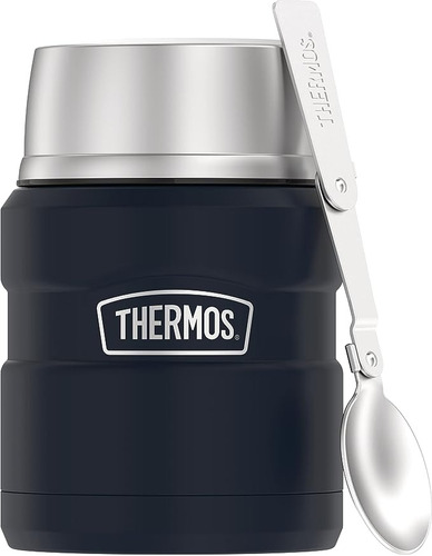 Termo De Comida Thermos Aislado Al Vacío, 473ml Con Cuchara