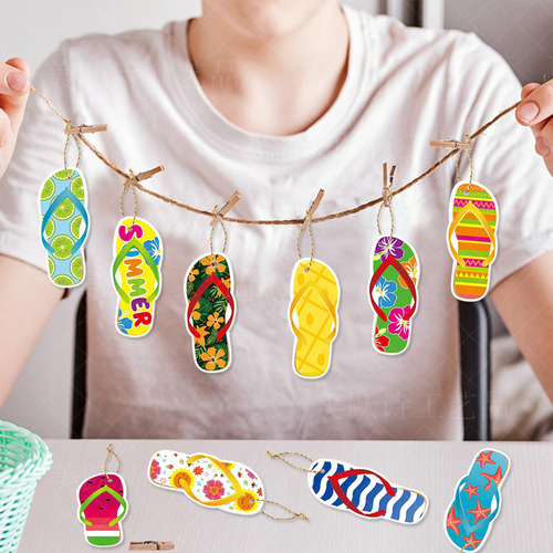 10 Piezas De Adornos De Decoración De Fiesta, Verano, Playa,