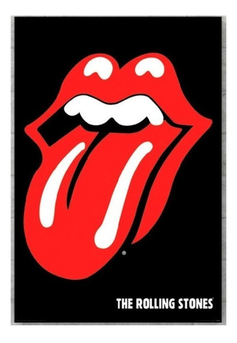 Poster Rolling Stones Tipo Cartelera Rolling Stones