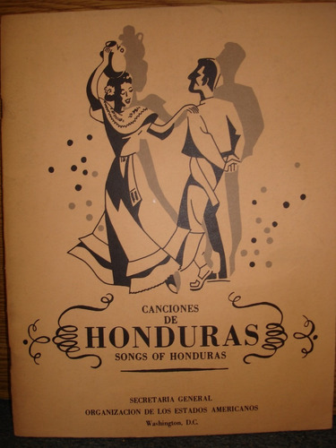 Partitura Guitarra Canciones De Honduras Songs Of Honduras