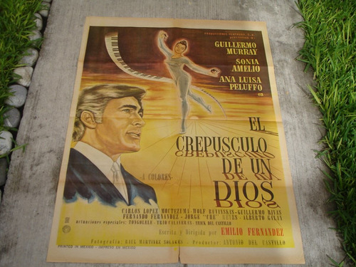 Guillermo Murray, El Crepúsculo De Un Dios, Poster De Cine