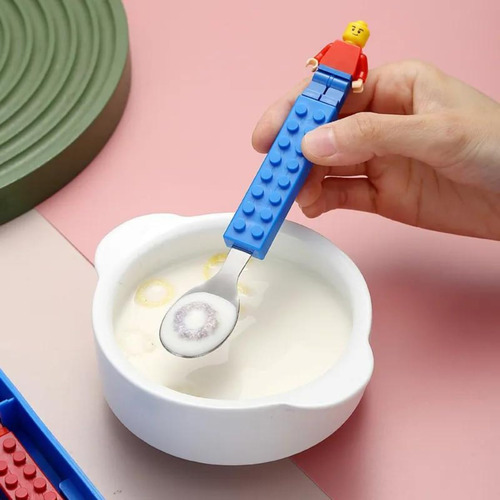 Set De Cubiertos Para Niños Cubiertos Portatiles Acero