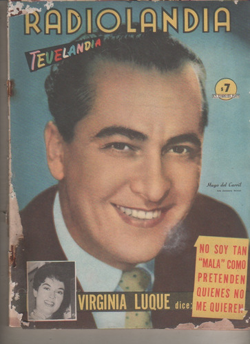 Revista Radiolandia * Año 1960 E Daniel - I Sarli - L Torres