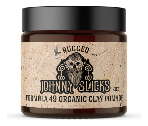 Johnny Slicks Formula 49 - Pomada Organica Para Hombres Con 