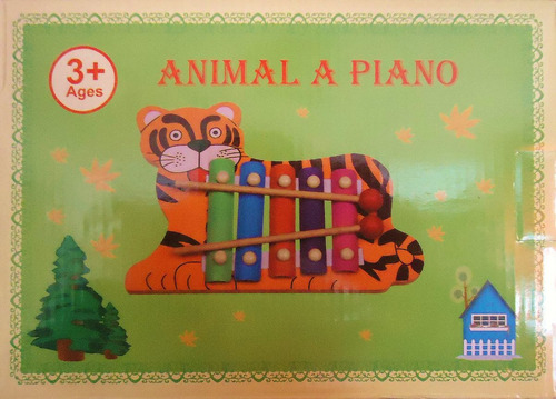 Xilófono Niños Niñas Musical Piano De Madera Juguetes Regalo